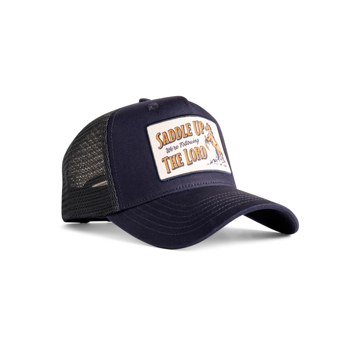 Saddle Up Trucker - Navy