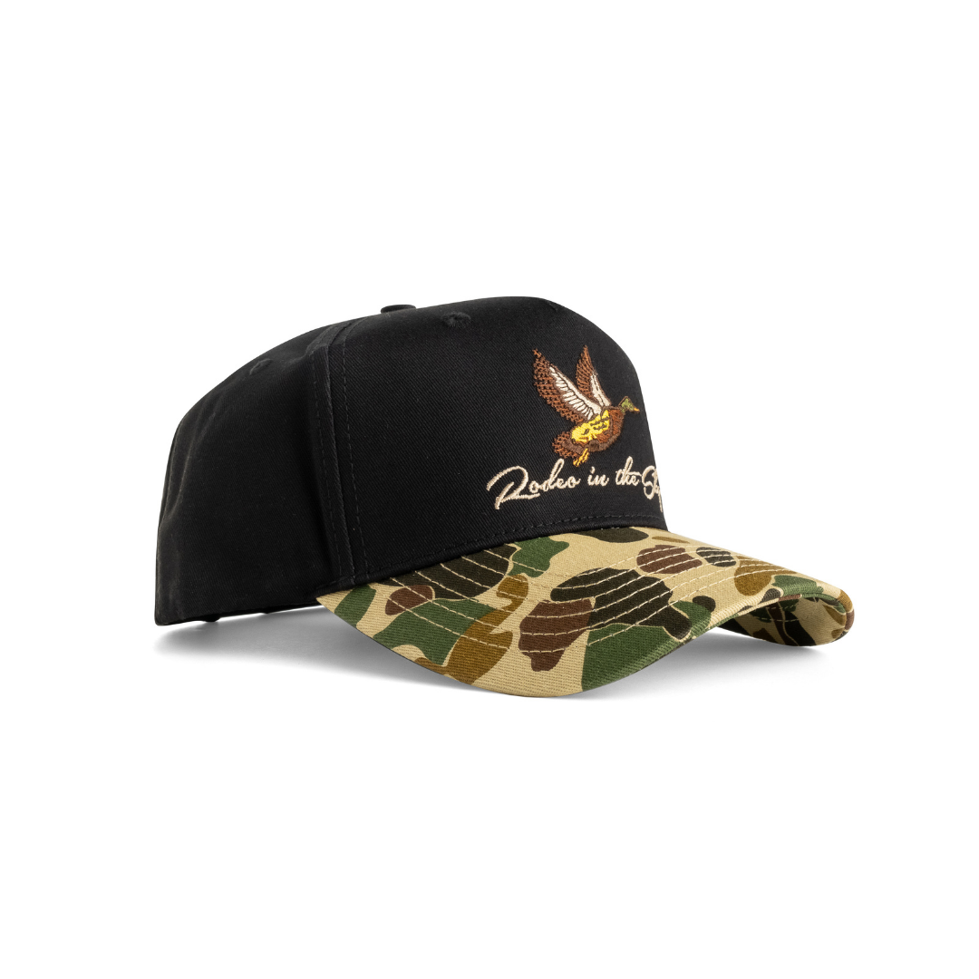 The Duck Hat - Camo Black
