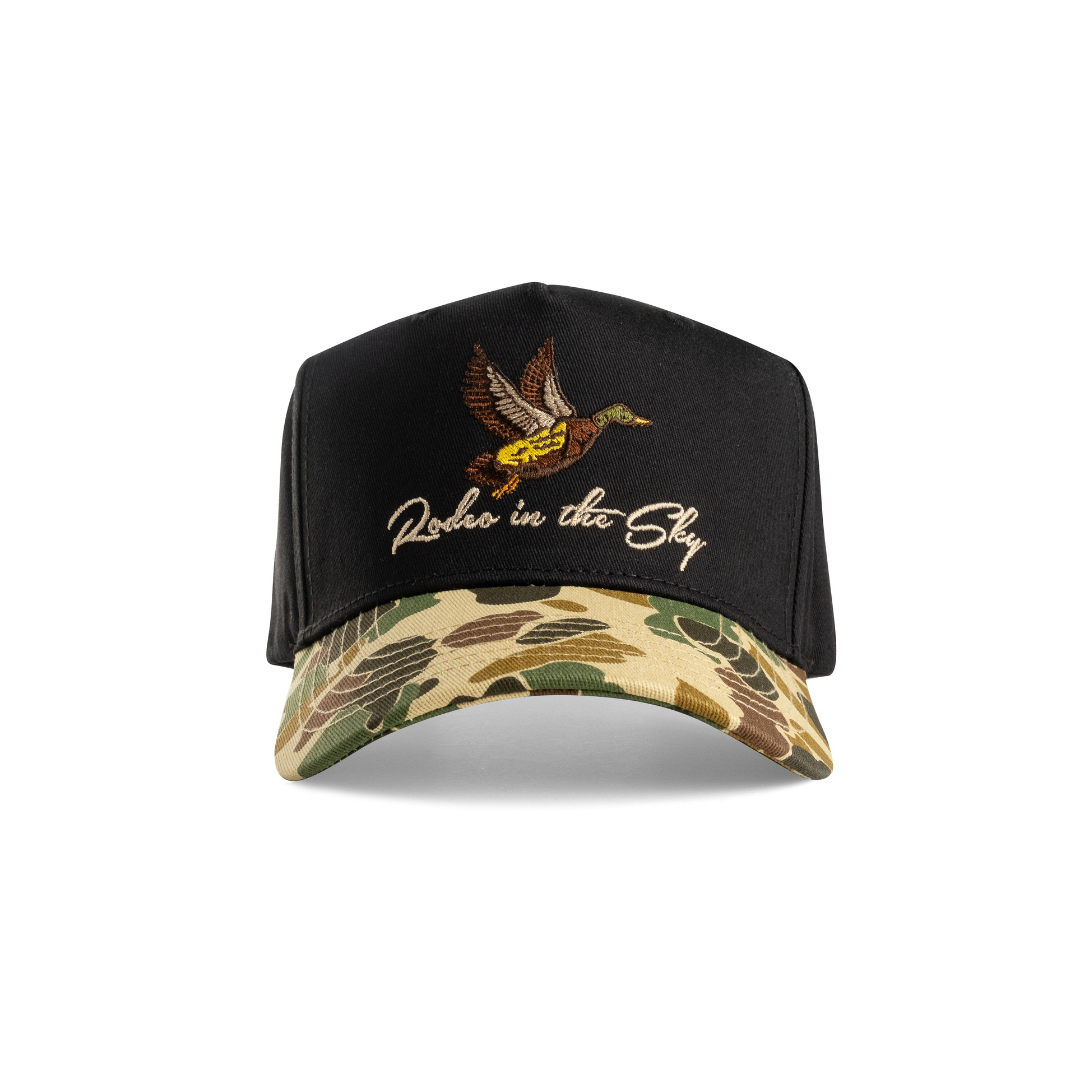 The Duck Hat - Camo Black