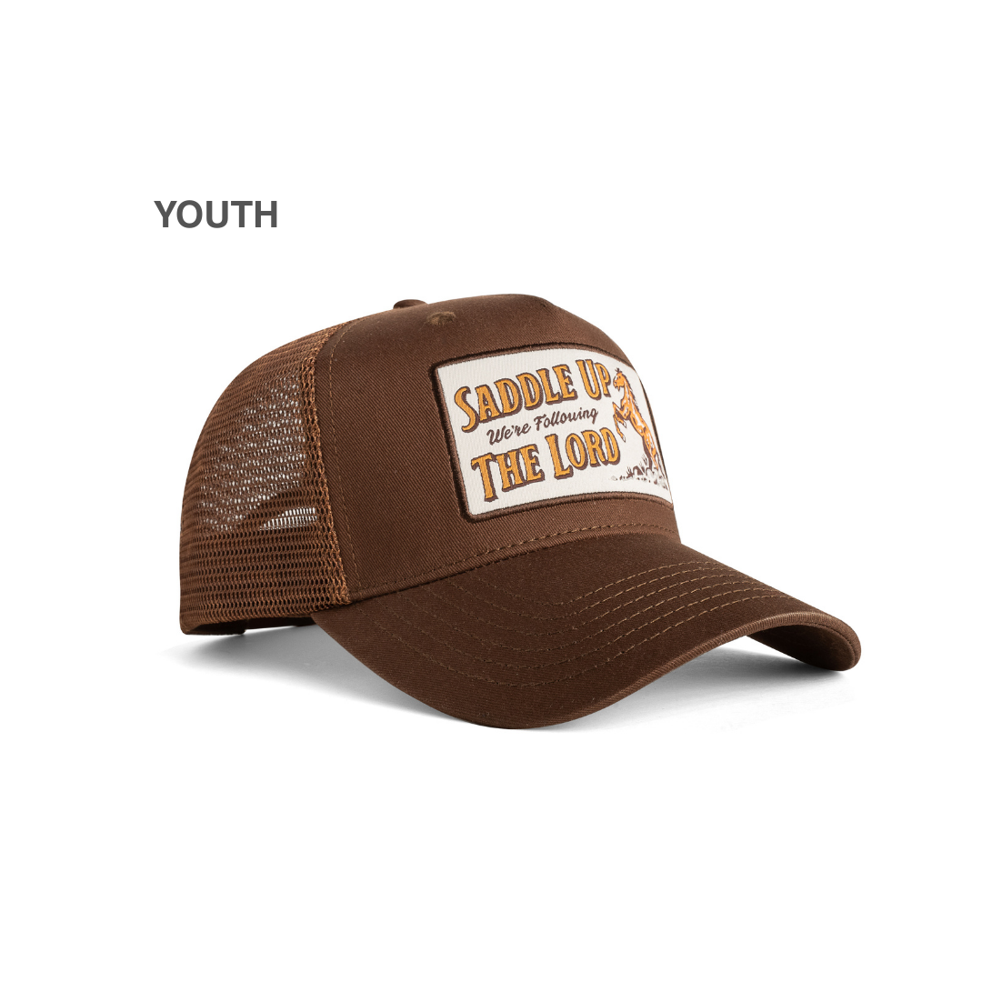 Saddle Up Trucker - Chocolate (Youth)