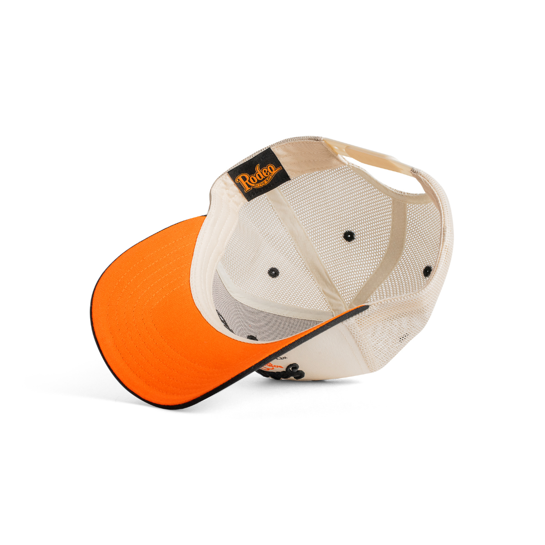 Renewed Trucker - Orange Black
