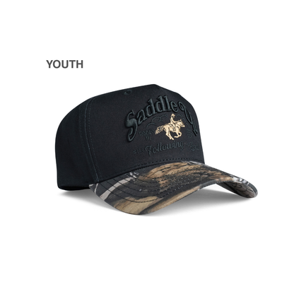 Saddle Up Rancher - Black on Black (Youth)