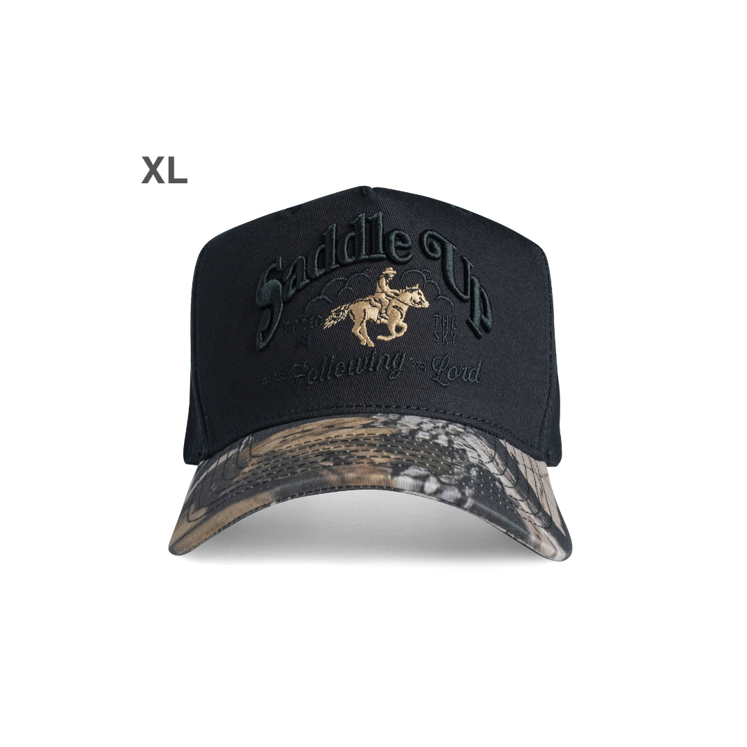 Saddle Up Rancher - Black on Black (XL)