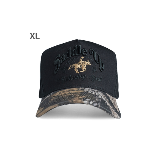Saddle Up Rancher - Black on Black (XL)