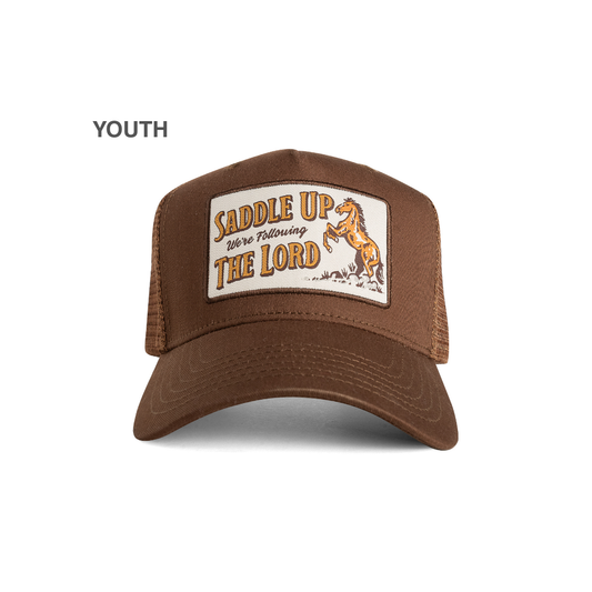 Saddle Up Trucker - Chocolate (Youth)