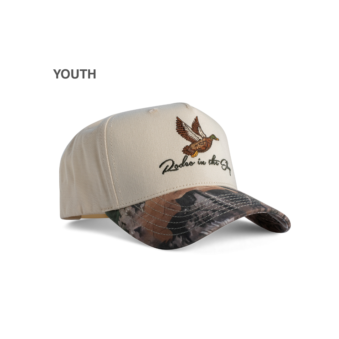 The Duck Hat - Cream Camo (Youth)