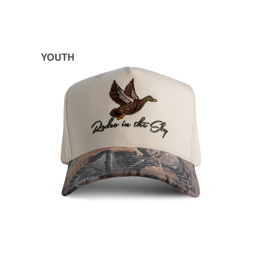 The Duck Hat - Cream Camo (Youth)