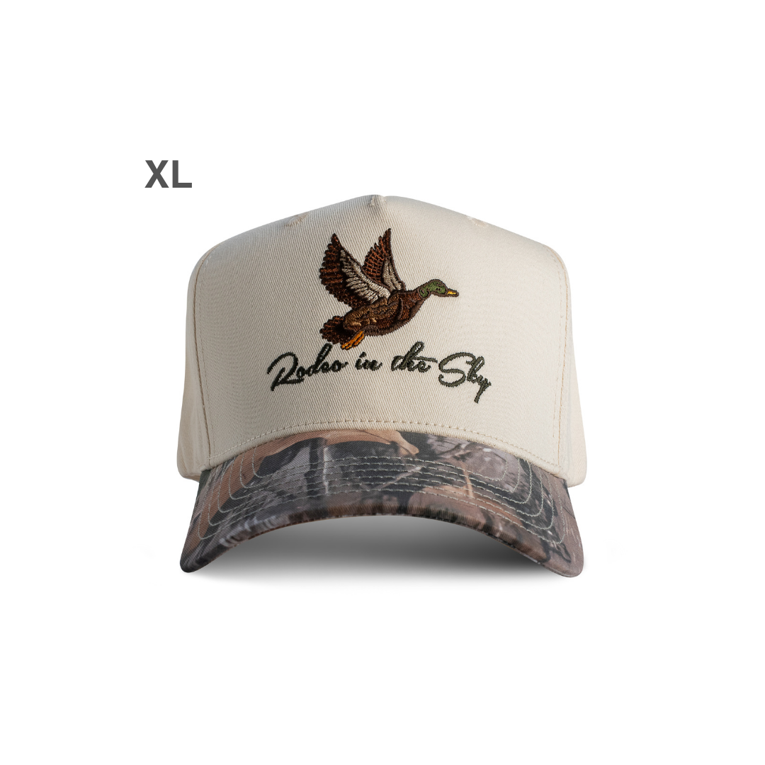 The Duck Hat - Cream Camo (XL)