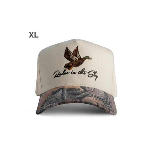 The Duck Hat - Cream Camo (XL)