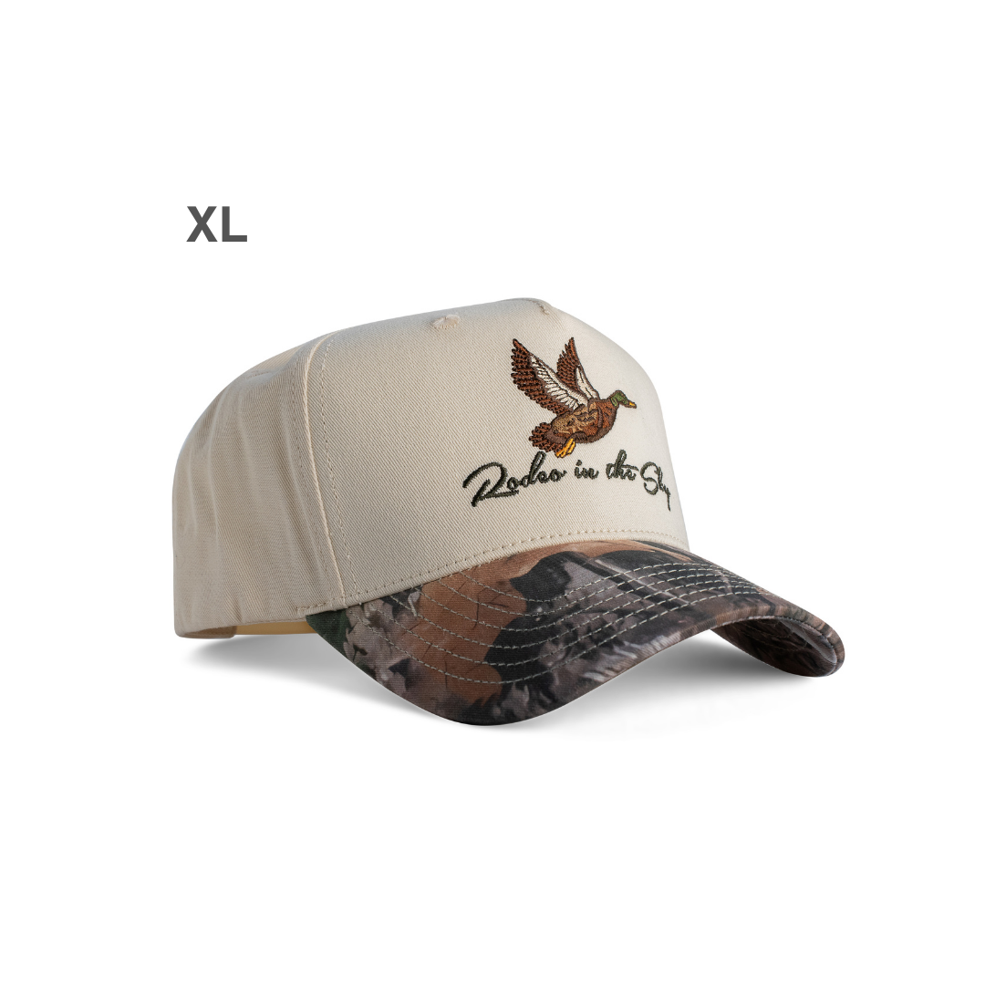 The Duck Hat - Cream Camo (XL)