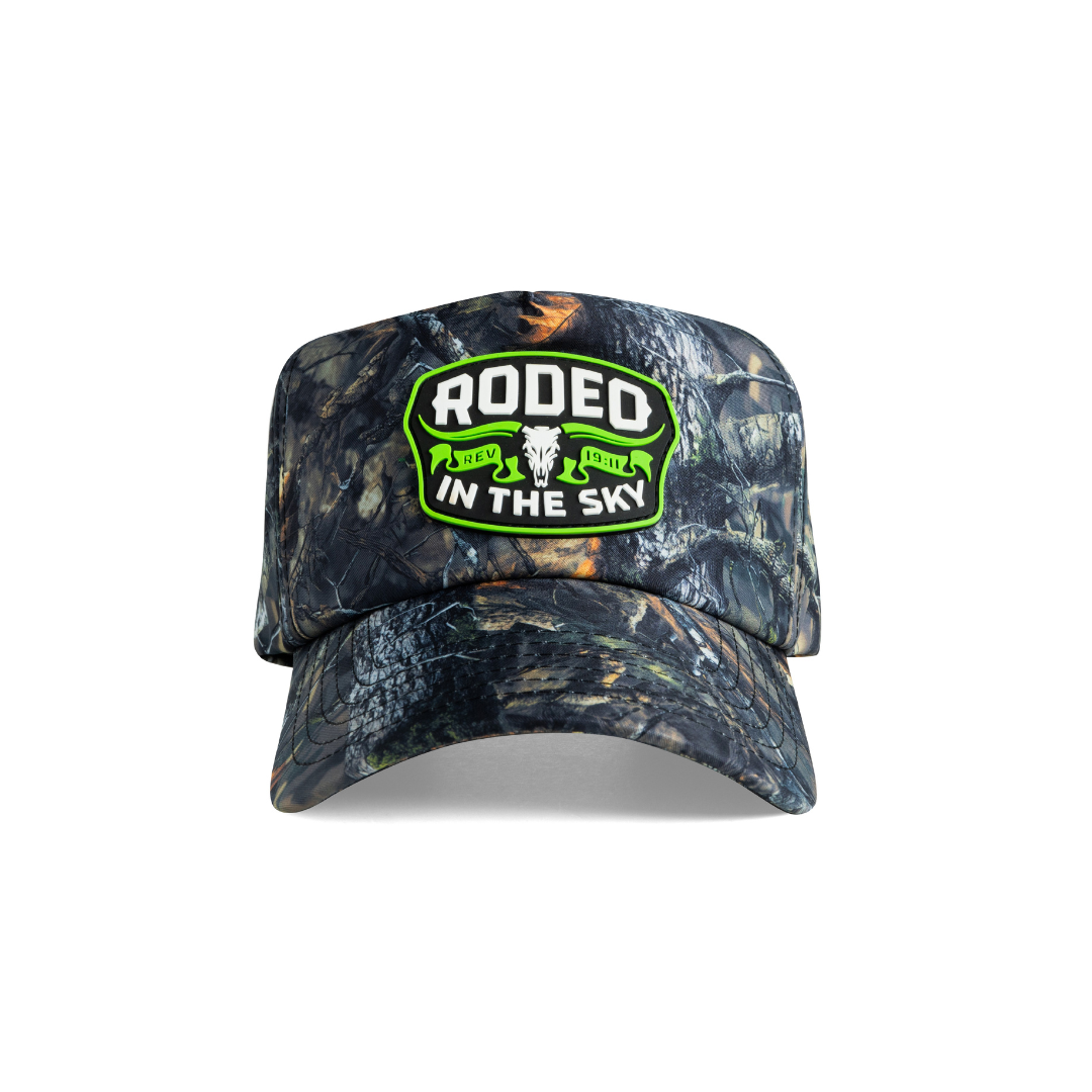 The Heeler - Camo Lime Green