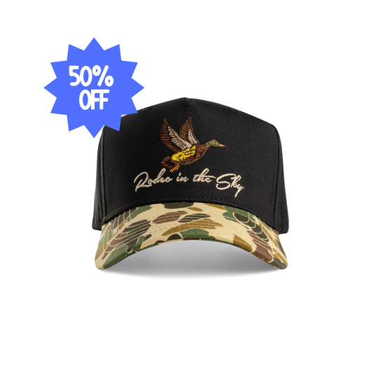 The Duck Hat - Camo Black