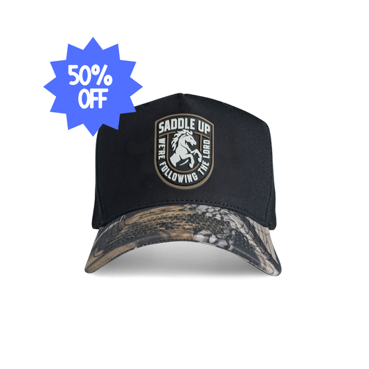 SU Rubber Patch Rancher -  Camo Gold/Black