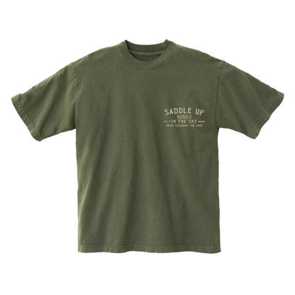 Saddle Up Tee - Army